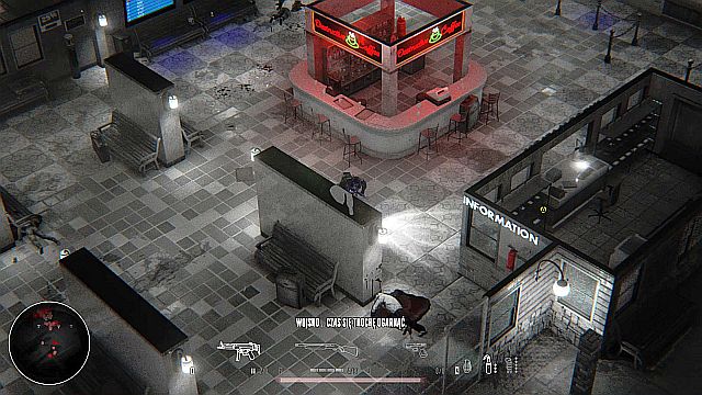 When you are getting low on your health, head back to the weapon dealers den, collect armor and heal off civilians. - Mission 4 - Train Station | Walkthrough - Walkthrough - Hatred Game Guide & Walkthrough