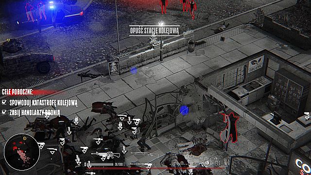 Wait until the enemy stationed in the HMG empties the magazine and send him a grenade. - Mission 4 - Train Station | Walkthrough - Walkthrough - Hatred Game Guide & Walkthrough