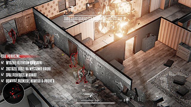 Hiding inside buildings is not a viable option anymore... - Mission 5 - Downtown | Walkthrough - Walkthrough - Hatred Game Guide & Walkthrough