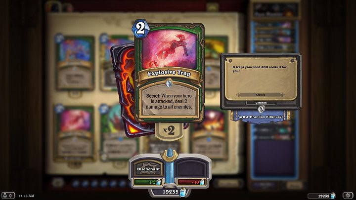 Defense is not the strongest side of the presented deck, so you wont find out any minions with lots of health or Taunt here - Hunter - effective deck - Descent of Dragons - Descent of Dragons - Hearthstone: Heroes of Warcraft Game Guide