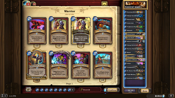 The deck shown below for the Warrior class in Hearthstone is specifically adapted to the latest expansion - Saviors of Uldum - Warrior after nerf | Recommended deck of cards - Saviors of Uldum - Saviors of Uldum - Hearthstone: Heroes of Warcraft Game Guide