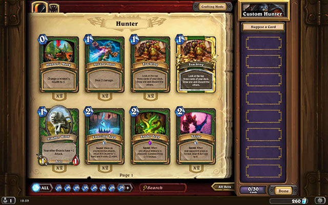 Neutral Cards (12) - Hunter | Ready-made decks - Ready-made decks - Hearthstone: Heroes of Warcraft Game Guide