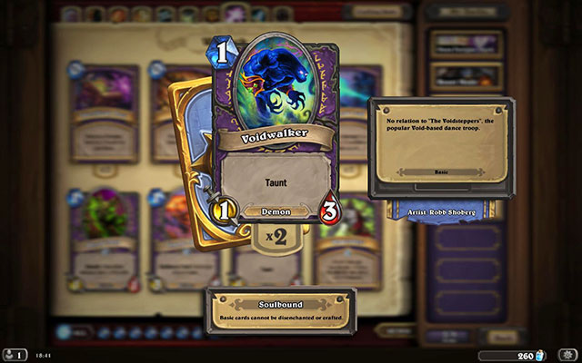 Demons are, almost exclusively in the warlocks deck and this is the class they harmonize best - Types of minions | Minions - Minions - Hearthstone: Heroes of Warcraft Game Guide