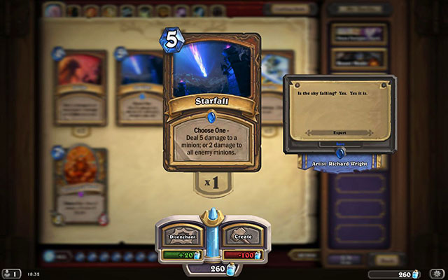 The Choose One ability, allows the player to select one of the possible effects during the cards effectiveness, while playing the card - Choose One | The basics - Abilities - Hearthstone: Heroes of Warcraft Game Guide