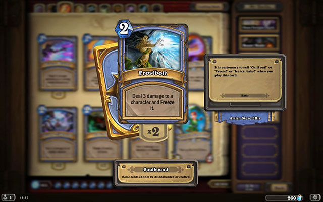 The Freeze ability stops the opponents minions for the duration of one turn - Freeze | The basics - Abilities - Hearthstone: Heroes of Warcraft Game Guide