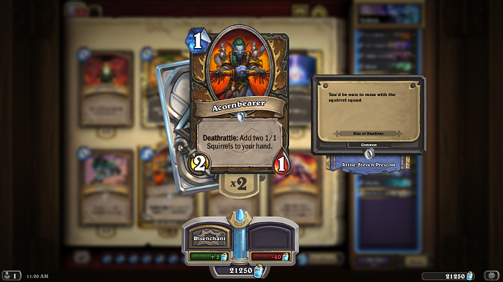 Each duel begins with a so-called Mulligan phase, that is the selection of cards - Druid | Recommended deck of cards - Saviors of Uldum - Saviors of Uldum - Hearthstone: Heroes of Warcraft Game Guide