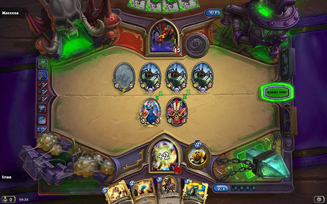 One of the more interesting battles - Maexxna - Heroic - The Arachnid Quarter - Hearthstone: Curse of Naxxramas - Game Guide and Walkthrough