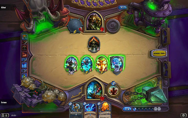 The end of Gluth - Gluth - Normal - Construct Quarter - Hearthstone: Curse of Naxxramas - Game Guide and Walkthrough