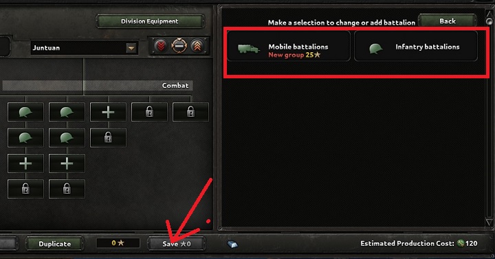 After you click on one of the plus buttons shown in the previous screenshot, the above window should pop up - 10 simple steps for beginners - Basics - Hearts of Iron IV Game Guide