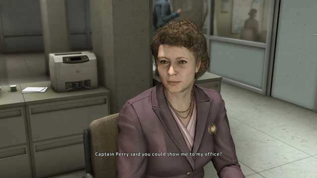 Talk with the secretary and she will lead you to the office - Welcome, Norman! | Heavy Rain Walkthrough - Walkthrough - Heavy Rain Guide