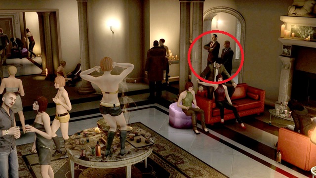 You have two options - Kramers Party | Heavy Rain Walkthrough - Walkthrough - Heavy Rain Guide