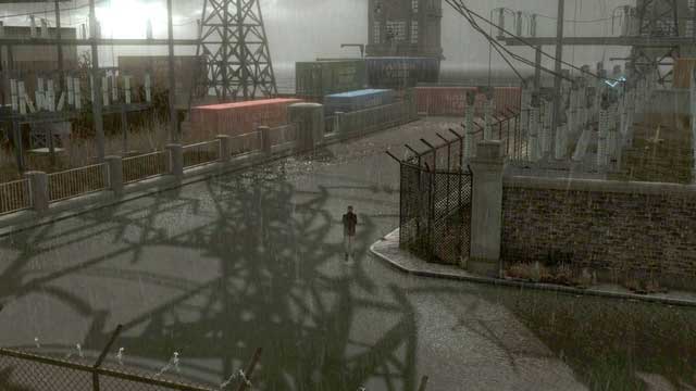 Walk around the left side of the building and enter through the hole in the fence - The Butterfly | Heavy Rain Walkthrough - Walkthrough - Heavy Rain Guide