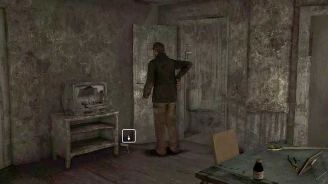 The axe is lying next to the TV. Dont forget to take the disinfect from the nearby bathroom - The Lizard | Heavy Rain Walkthrough - Walkthrough - Heavy Rain Guide