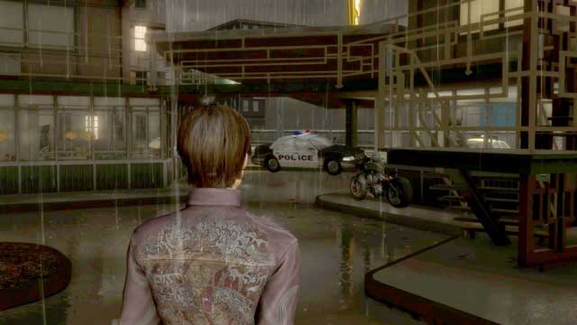 Go towards the motorcycle. Optionally you can also warn Ethan about the danger - On the Loose | Heavy Rain Walkthrough - Walkthrough - Heavy Rain Guide