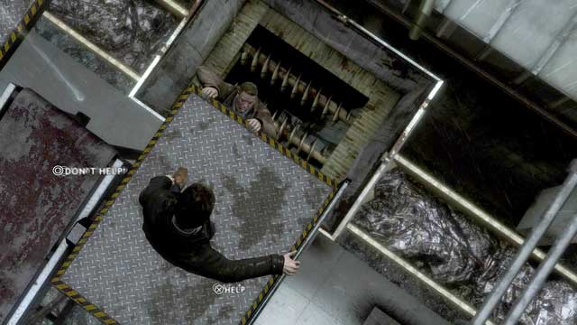 The last scene and the last decision - help the killer or not (you can die after that so choose wisely) - Old Warehouse | Heavy Rain Walkthrough - Walkthrough - Heavy Rain Guide