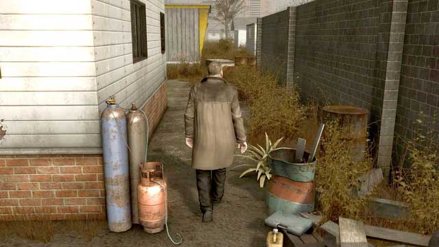 Go to the back where the door is left open - Nathaniel & Suicide Baby | Heavy Rain Walkthrough - Walkthrough - Heavy Rain HD Guide