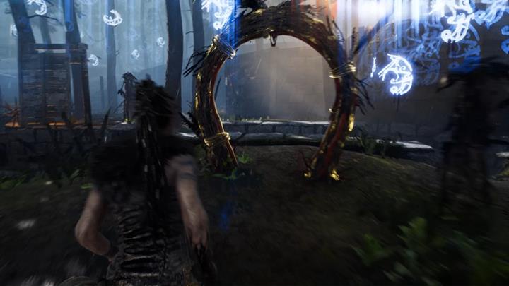 You will have to cross this portal many times. Use the passage to get to different places. - Hellblade Senuas Sacrifice: The third gate in Valravns Lair - Valravns Lair - Hellblade: Senuas Sacrifice Game Guide