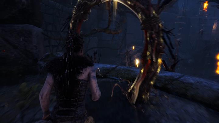 Enter the portal, and a tree bough shall appear. - Hellblade Senuas Sacrifice: Last gate and fight with Valravn - Valravns Lair - Hellblade: Senuas Sacrifice Game Guide
