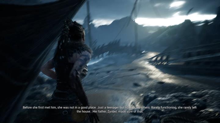 1 - Hellblade Senuas Sacrifice: The beach in Helheim - Journey to Helheim - Hellblade: Senuas Sacrifice Game Guide