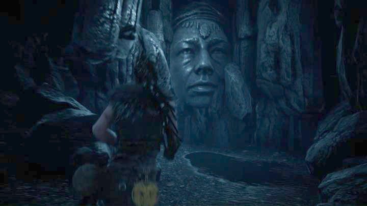 The cave contains a likeness of Senuas mother - Hellblade Senuas Sacrifice: The beach in Helheim - Journey to Helheim - Hellblade: Senuas Sacrifice Game Guide