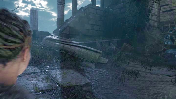 Use your focus to recreate the stairs - Hellblade Senuas Sacrifice: First shard - The Story of Baldr - Forging Gramr - Hellblade: Senuas Sacrifice Game Guide