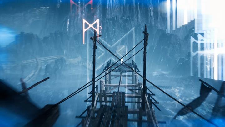 Take a look at the beams to activate the rune - Hellblade Senuas Sacrifice: First shard - The Story of Baldr - Forging Gramr - Hellblade: Senuas Sacrifice Game Guide