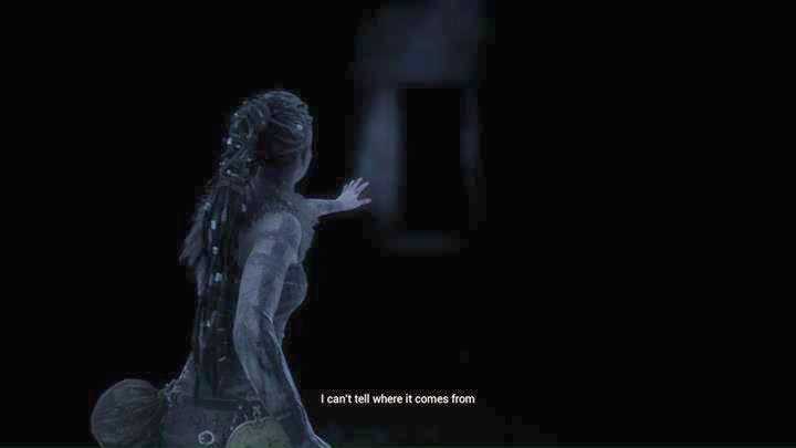 Continue to the lit areas - Hellblade Senuas Sacrifice: Fourth shard - The Story of Odin - Forging Gramr - Hellblade: Senuas Sacrifice Game Guide