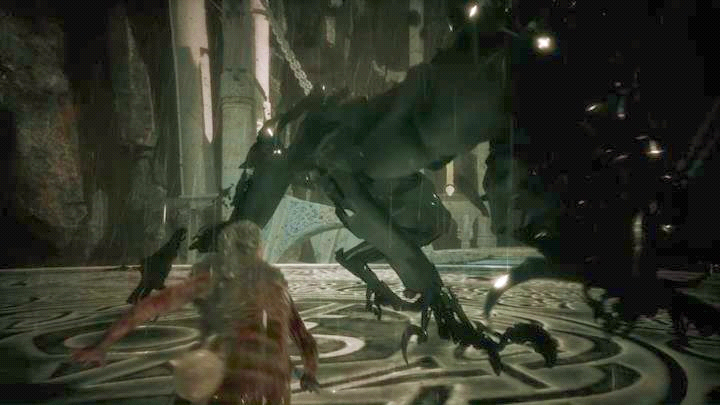 Shadows of the bosses you have defeated will appear. - Hellblade Senuas Sacrifice: Final Battle, ending - Final - Hellblade: Senuas Sacrifice Game Guide