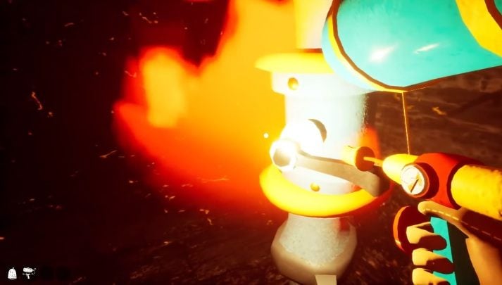 With a full gun, enter a burning building - Stage 3 - Fire in the House | Hello Neighbor Hide and Seek Walkthrough - Walkthrough - Hello Neighbor Hide and Seek Guide