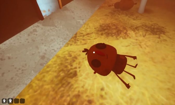 By moving this element you will put out the fire on one building - Stage 3 - Fire in the House | Hello Neighbor Hide and Seek Walkthrough - Walkthrough - Hello Neighbor Hide and Seek Guide