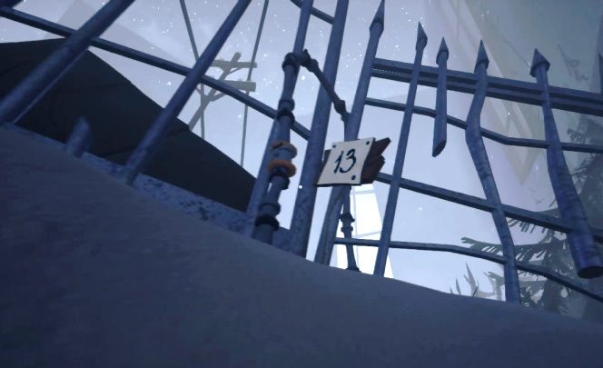 Your first task will be to move the lever placed next to the card with the number 13 - Stage 4 - The Graveyard | Hello Neighbor Hide and Seek Walkthrough - Walkthrough - Hello Neighbor Hide and Seek Guide