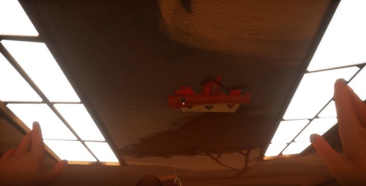 On the wall decoration you will find one toy - Stage 1 - Collecting Toys | Hello Neighbor Hide and Seek Walkthrough - Walkthrough - Hello Neighbor Hide and Seek Guide