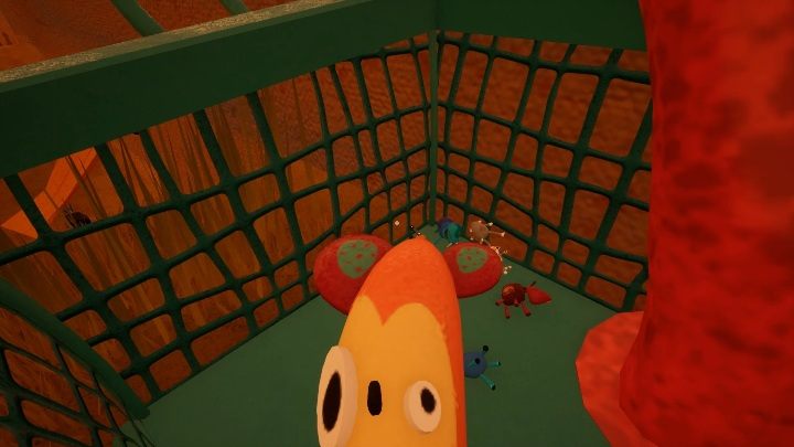 This task will end when you throw all the toys into the basket - Stage 1 - Collecting Toys | Hello Neighbor Hide and Seek Walkthrough - Walkthrough - Hello Neighbor Hide and Seek Guide