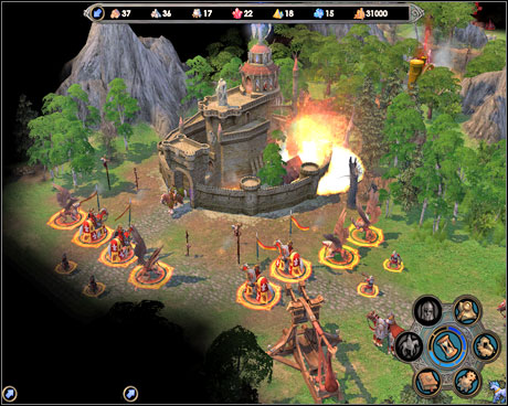 Very, very impressive effect. - Campaign 3, Mission 5 - The End - Campaign 3 - Ylaya's Task - Heroes of Might and Magic V: Hammers of Fate - Game Guide and Walkthrough