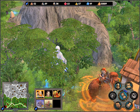 And... there is a giant around the corner. - Campaign 2, Mission 5 - Laszlo - Campaign 2 - Wulfstan's rebellion - Heroes of Might and Magic V: Hammers of Fate - Game Guide and Walkthrough