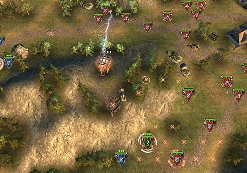 Lightning scroll is great for eliminating enemy units located in towers. - Artisan Argument | Elves Campaign - Side mission - Hex Commander Game Guide