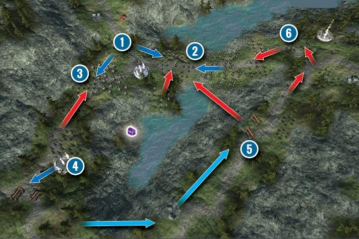 Its obvious from the beginning that this is not a simple mission - Mission 9 - Meeting Orcs | Greenskins Campaign - Greenskins Campaign - Hex Commander Game Guide