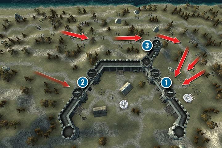 This is the first siege mission in which you have to defend yourself from the Orcs - Mission 5 - Ironhold - Dwarves Campaign Walkthrough - Dwarves Campaign - Hex Commander Game Guide