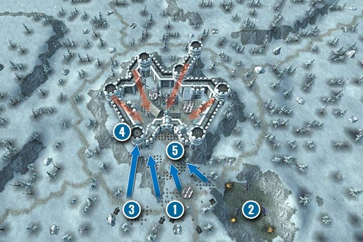 You need to reclaim the fortress - Mission 15 - Thaldarom Siege - Dwarves Campaign Walkthrough - Dwarves Campaign - Hex Commander Game Guide