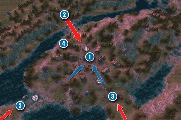 Your task is to defend the newly captured village (1) - Mission 17 - The Chase - Dwarves Campaign Walkthrough - Dwarves Campaign - Hex Commander Game Guide