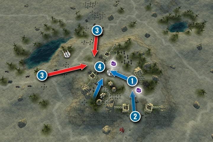 Your goal is to defend an Orc village from Dwarves - Mission 21 - Old Allies | Greenskins Campaign - Greenskins Campaign - Hex Commander Game Guide