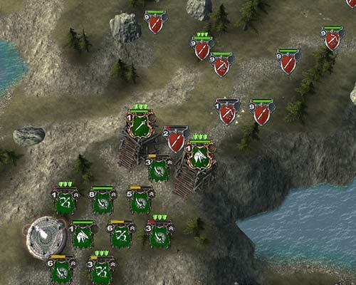 Place your units on the towers to make the defense easier for you. Your heroes are the most powerful ranged units. Also, the dragon can leave a tower and get behind enemies back without the need to go down a ladder. - Mission 3 - Defence of Vraakt | Greenskins Campaign - Greenskins Campaign - Hex Commander Game Guide