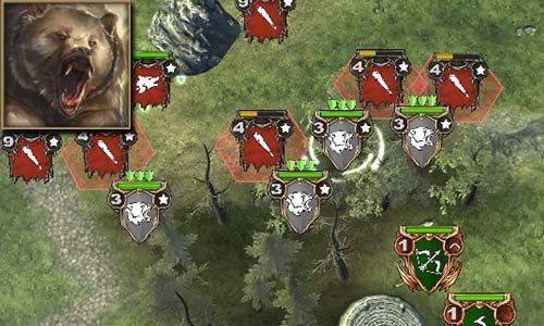 Bears are extremely durable melee units which can slow down any enemy. - Bears | Elves Units - Elves | Units - Hex Commander Game Guide