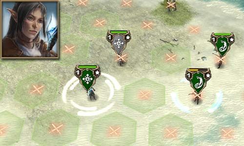 The Healer is the only unit that can heal allies, but unfortunately she is defenseless. - Healer | Elves Units - Elves | Units - Hex Commander Game Guide