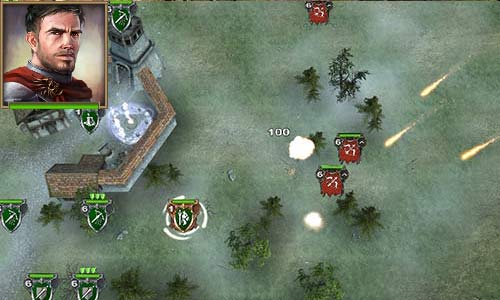 Only the hero can use powerful magic spells, such as Fire Rain. - Percival - the hero | The Empire Units - The Empire (Human) | Units - Hex Commander Game Guide