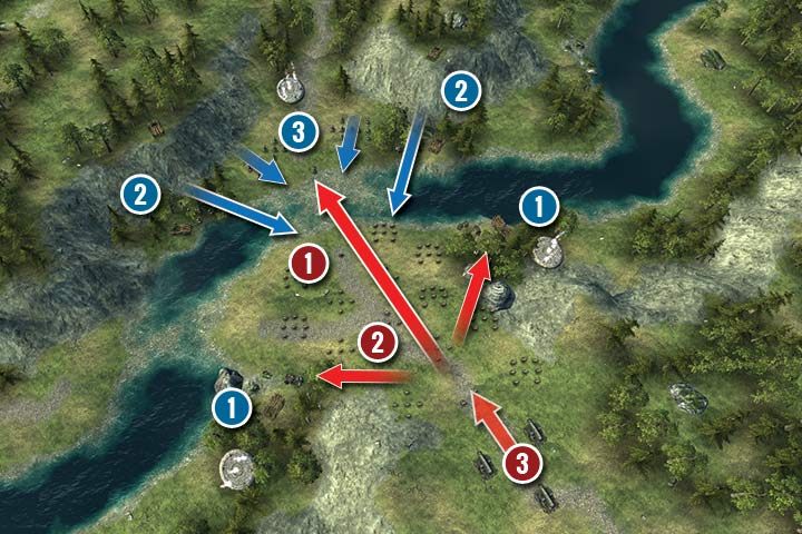 1 - Mission 3 - Stream Ambush | Elves Campaign - Elves Campaign - Hex Commander Game Guide