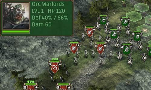 Orc warlords are one of the best infantry units available to the Greenskins - Orc Warlords | Orcs Units - Greenskin (Orcs) - Hex Commander Game Guide
