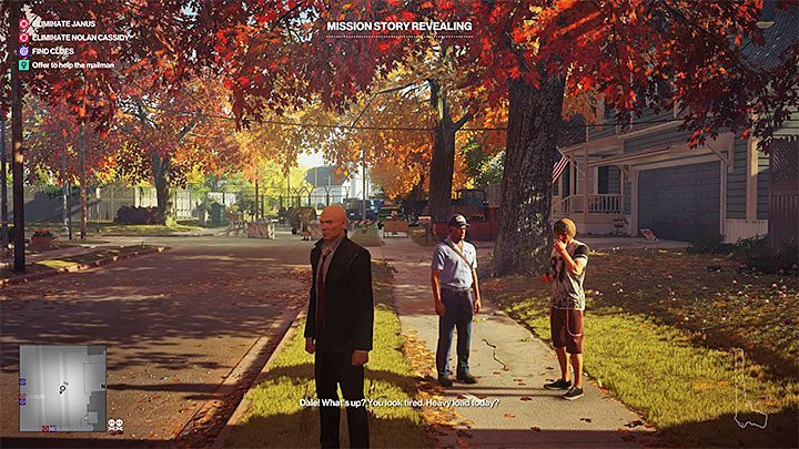 As soon as you start the game, take care of this story mission - Hitman 2: Story Missions - Another Life walkthrough - Another Life (Whittleton Creek) - Hitman 2 Guide