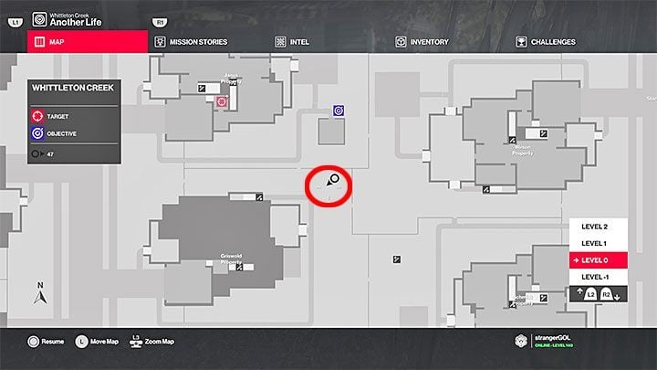 You can learn about Januss smoking addiction from the disguised guards who guard the courtyard of the Griswold residence, the house adjacent to Janus house - Hitman 2: Story Missions - Another Life walkthrough - Another Life (Whittleton Creek) - Hitman 2 Guide