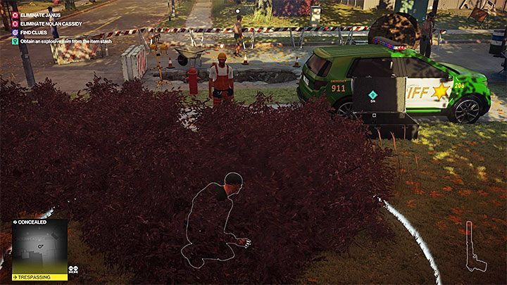 Road work is being conducted in the north-western corner of the map - Hitman 2: Leaving Whittleton Creek - Another Life walkthrough - Another Life (Whittleton Creek) - Hitman 2 Guide